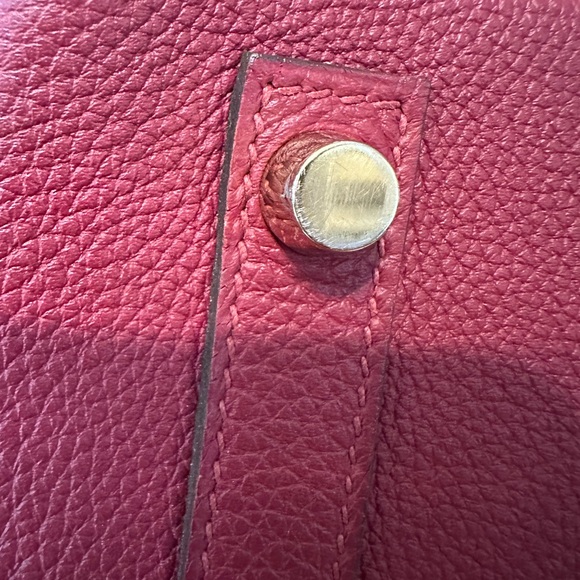 (Sold) Hermes Birkin 30 Bordeaux clemence leather - Picture 5 of 16